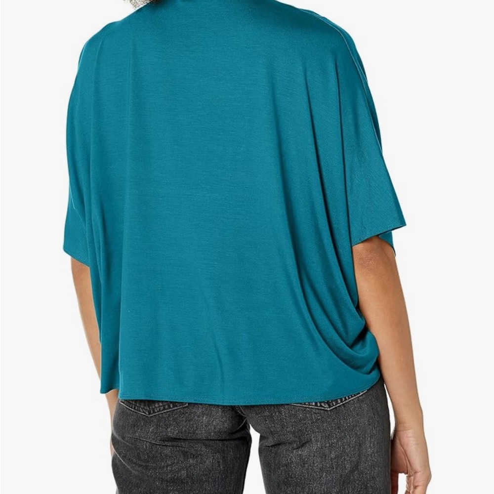 Trina Turk Teal Blouse for Women - Picture 3 of 4